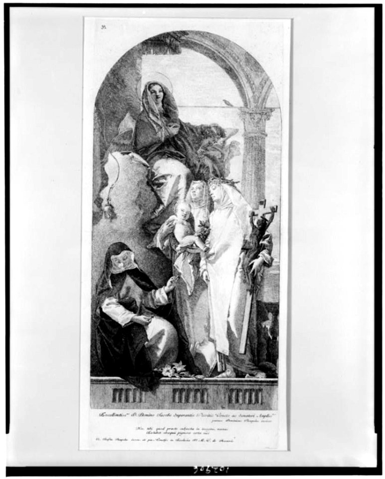 Excellentissmo D. Domino Jacobo Superantio Veneto ac Senatori Amplissmo - Joannes Dominicus Theupolus incisor. ; Jo. Bapta. Theupolus inven. et pin. Venetÿs ... LCCN92500500