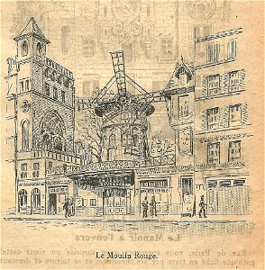 Expo 1900-attraction-le Moulin Rouge