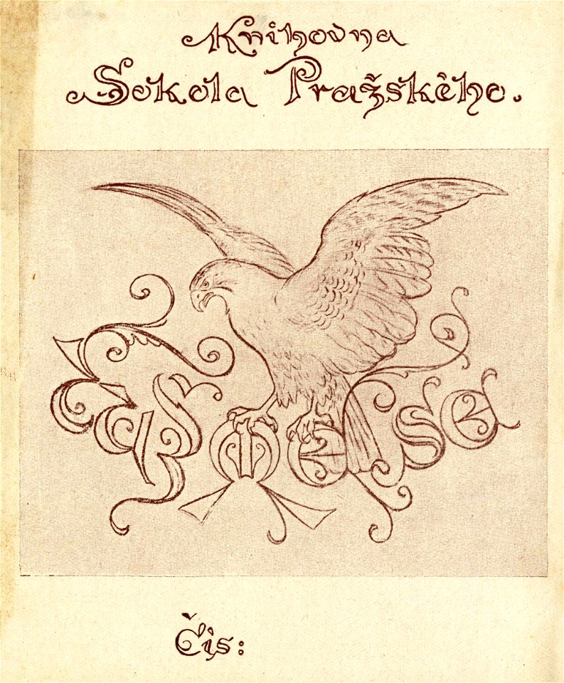 Ex libris Knihovna Sokola Pražškèhe