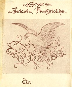 Ex libris Knihovna Sokola Pražškèhe