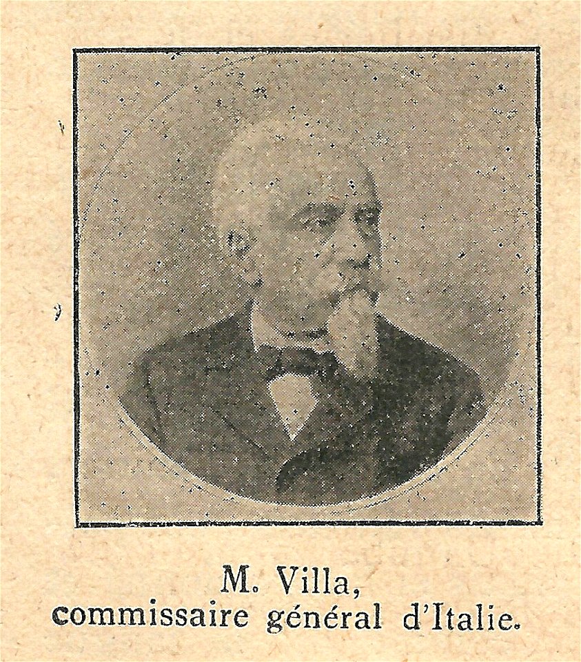 Expo 1900-commissaire général d'Italie