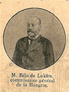 Expo 1900-commissaire général de Hongrie