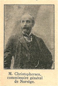 Expo 1900-commissaire général de Norvège