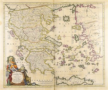 Exactissima totius archipelagi nec non Graeciae tabula in qua omnes subjacentes... - CBT 5883638