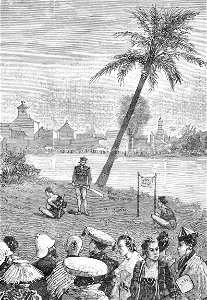 Execution of pirate chief
