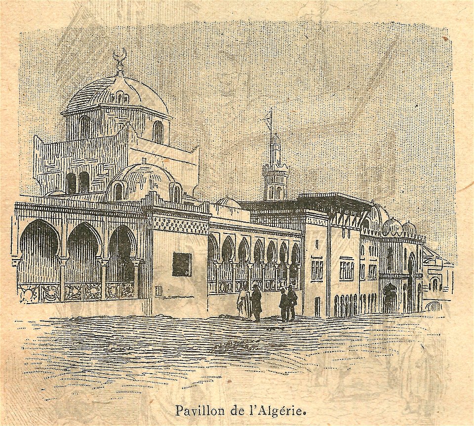 Expo 1900-pavillon de l'Algérie-1