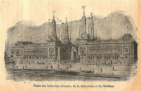 Expo 1900-palais de s Industries diverses