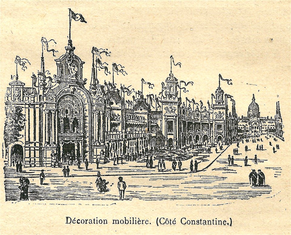 Expo 1900-pavillon de la Décoration mobilière