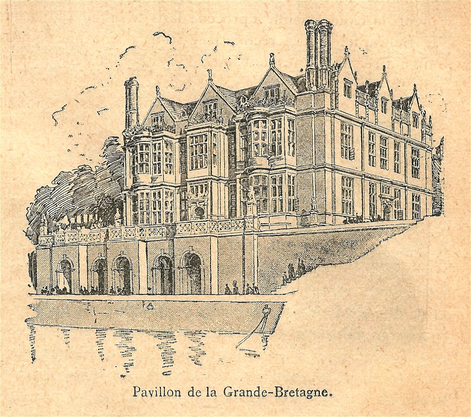 Expo 1900-pavillon de Grande-Bretagne