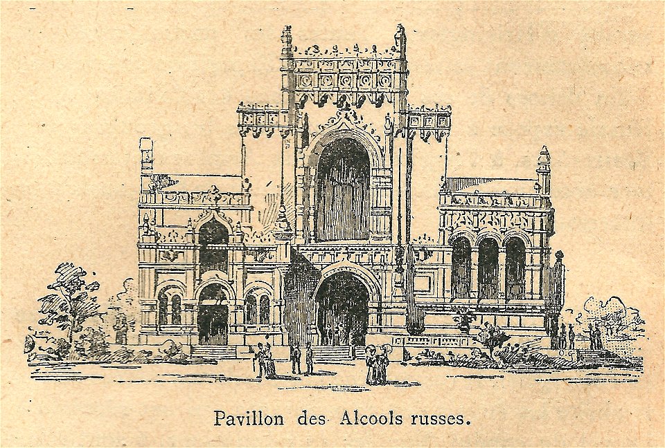Expo 1900-pavillon des alcools russes