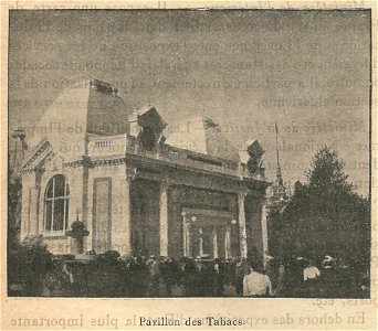 Expo 1900-pavillon des Tabacs