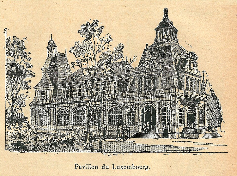 Expo 1900-pavillon du Luxembourg