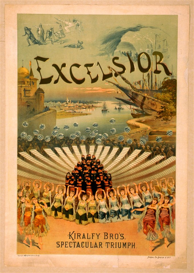Excelsior Kiralfy Bro's. spectacular triumph. LCCN2014636798