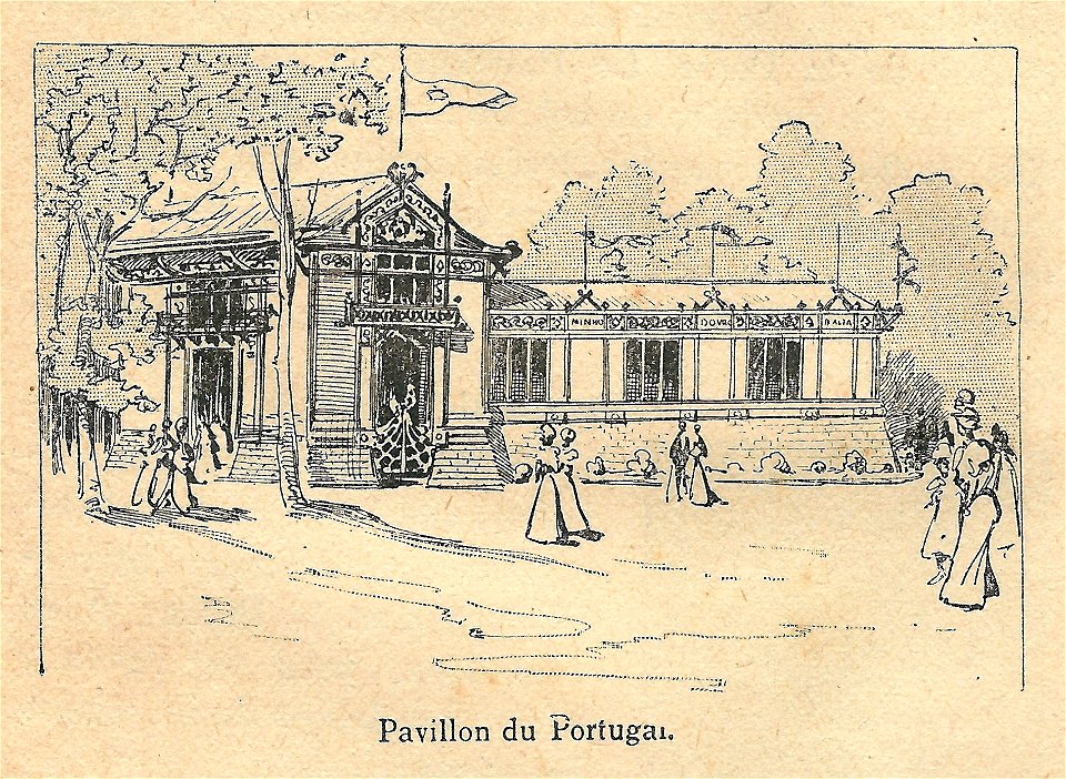 Expo 1900-pavillon du Portugal