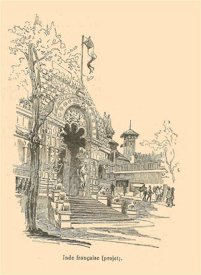Expo 1900-pavillon des Indes françaises