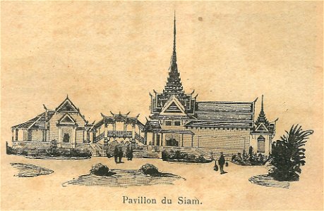 Expo 1900-pavillon du Siam
