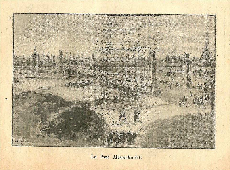 Expo 1900-pont Alexandre III-3