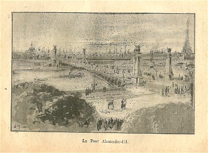 Expo 1900-pont Alexandre III-3