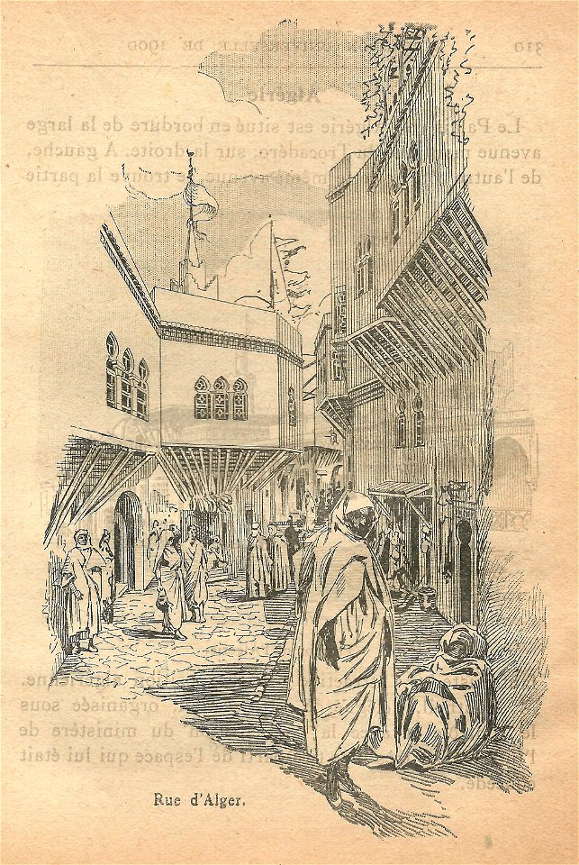 Expo 1900-pseudo rue d'Alger
