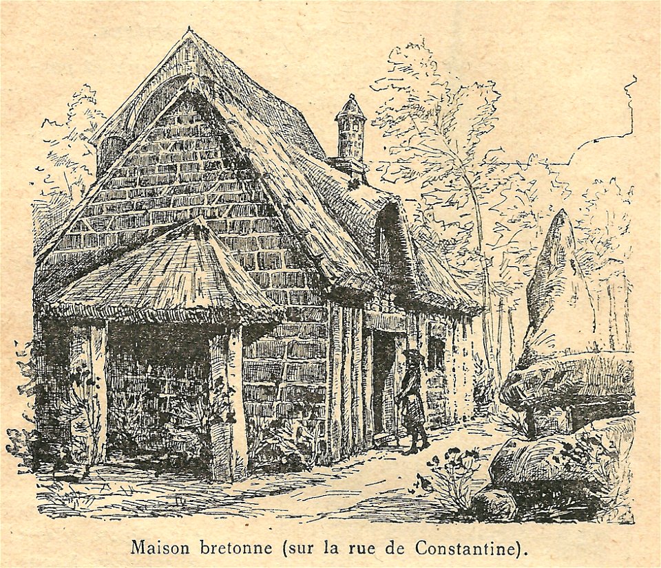 Expo 1900-pseudo maison bretonne