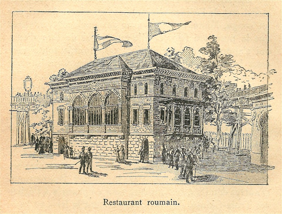 Expo 1900-restaurant roumain