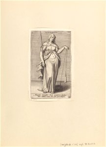 Experientia print by Philip Galle, S.IV 2883, Prints Department, Royal Library of Belgium