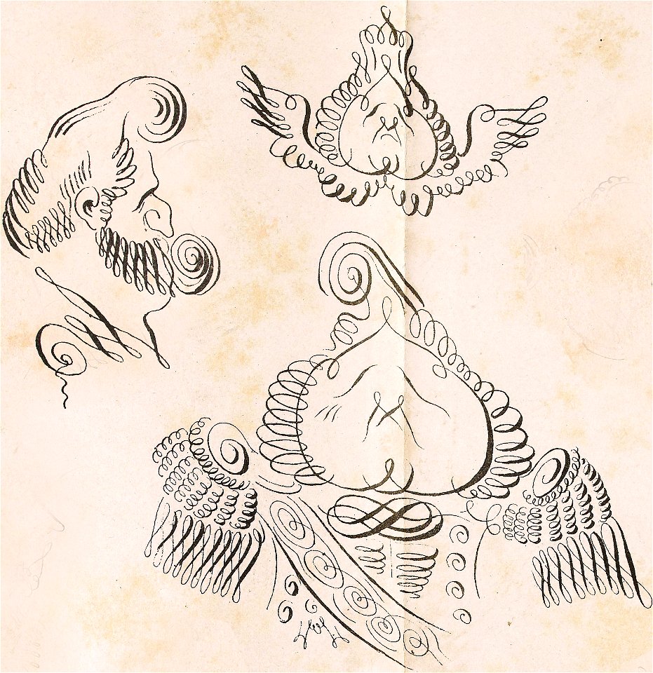 Exercices calligraphiques (cropped)