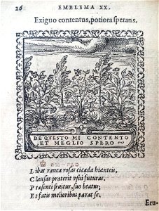 Exiguo contentus, potiora sperans (BM 1972,U.11.20)