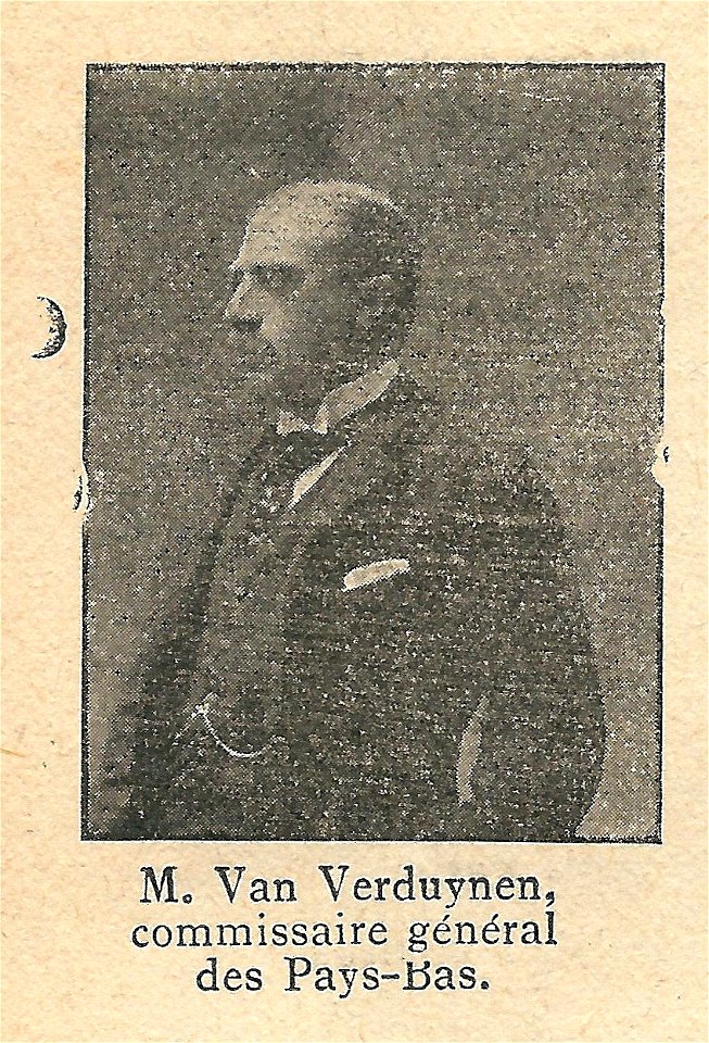Expo 1900-commissaire général des Pays-Bas