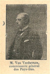 Expo 1900-commissaire général des Pays-Bas