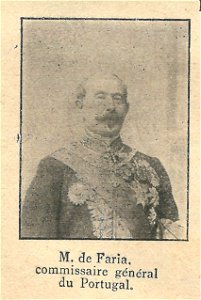 Expo 1900-commissaire général du Portugal