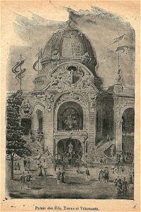 Expo 1900-le Palais des Fils, tissus & vêtements-1