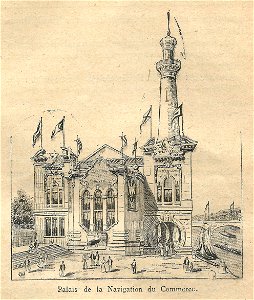 Expo 1900-palais de la Navigation & du Commerce
