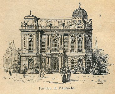 Expo 1900-pavillon de l'Autriche