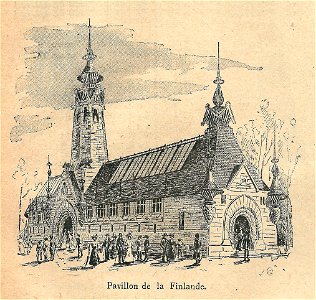 Expo 1900-pavillon de la Finlande-1