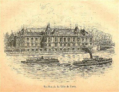 Expo 1900-pavillon de la ville de Paris
