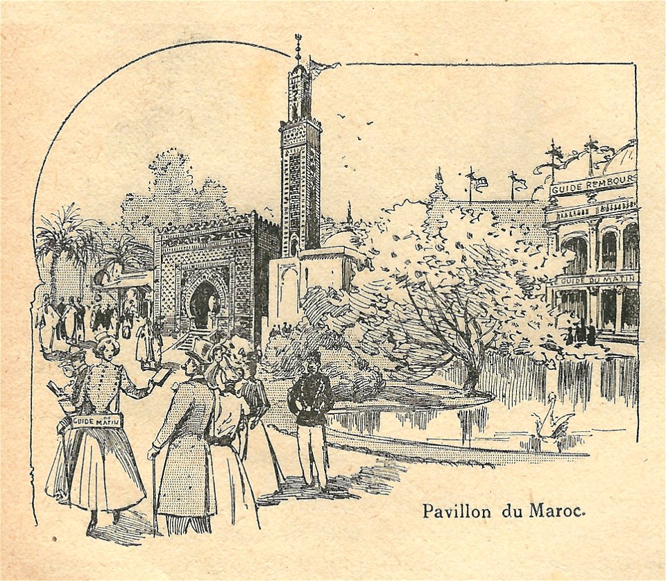 Expo 1900-pavillon du Maroc