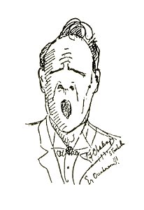 Ey, Ukhnem Self-portrait by F Chaliapin 1930