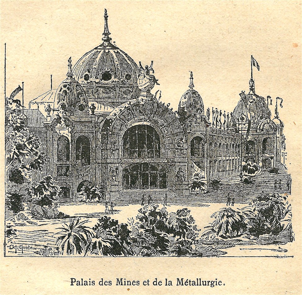 Expo 1900-le Palais des Mines & de la Métallurgie-1