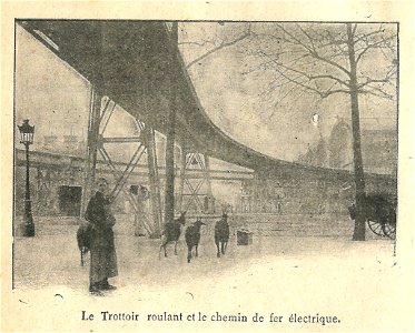 Expo 1900-trottoir roulant