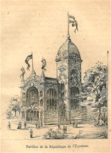 Expo 1900-pavillon de l'Equateur