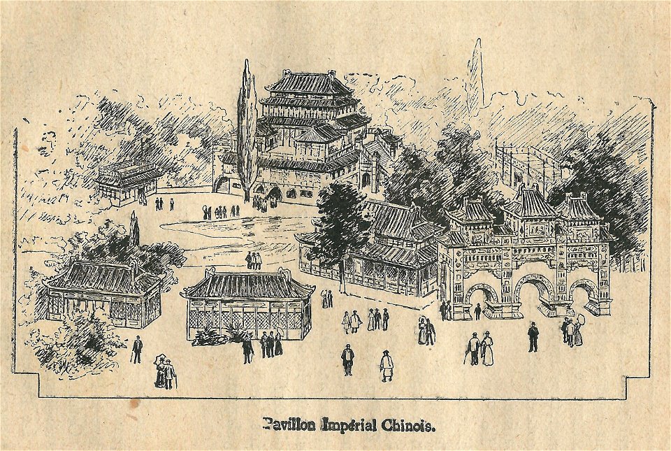 Expo 1900-pavillon de la Chine