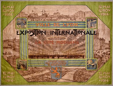 Exposition internationale, La cité moderne par Tony Garnier 1869-1948 Bibliothèque municipale de Lyon