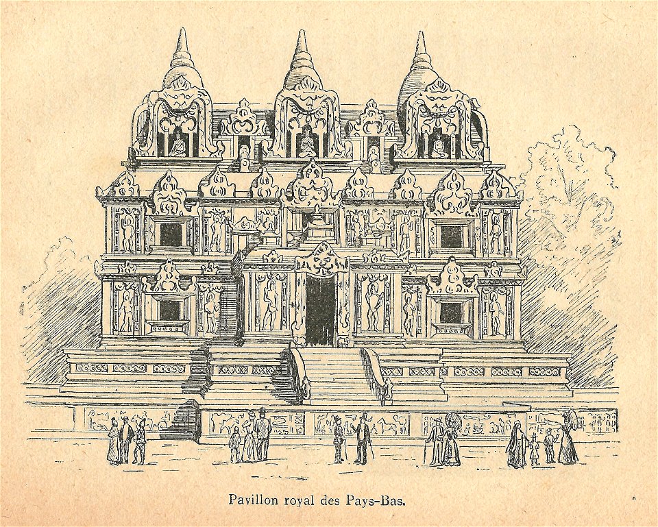 Expo 1900-pavillon des Pays-Bas