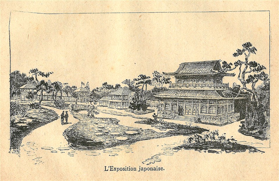 Expo 1900-pavillon du Japon