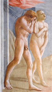 Expulsion from the Garden of Eden Masaccio Cappella Brancacci