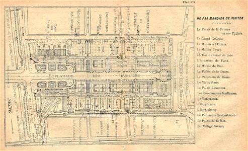 Expo 1900-plan division 2