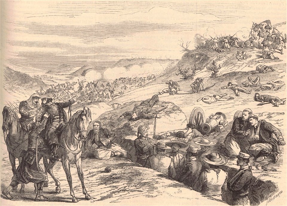 Expédition du Mexique. — Recontre de Cerro-Majama. — Mort du colonel Martin. — Le 2e zouave défait les forces réunies de Juarez, Negrete, Doblado et Patoni