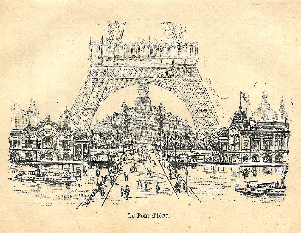 Expo 1900-pont d'Iéna