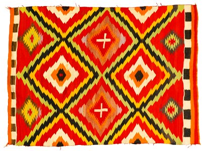 Eyedazzler Navajo Blanket. Free illustration for personal and commercial use.